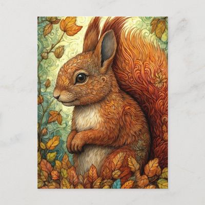 cute_squirrel_in_whimsical_fall_forest_postcard-rb1d9b4cdcc9444f2a5034c101a6549dd_qdey1_1024