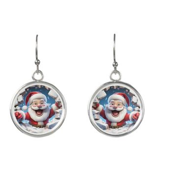 Santa Claus Earrings