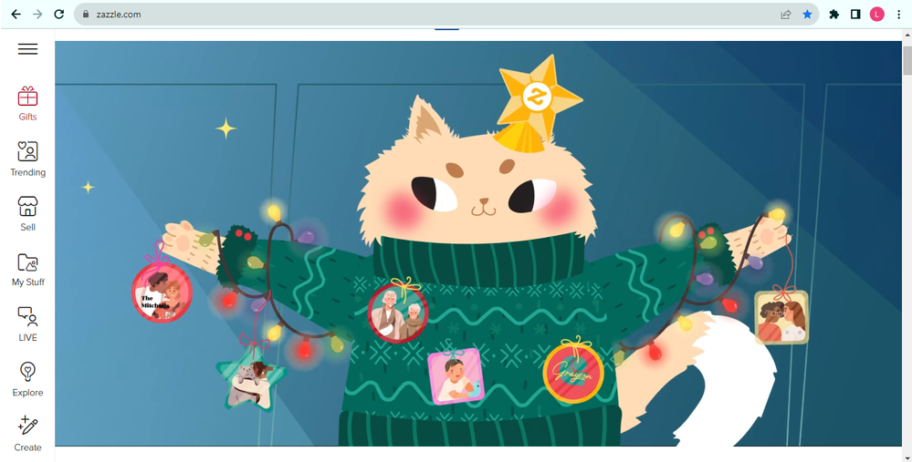 Christmas Cat Zazzle.png