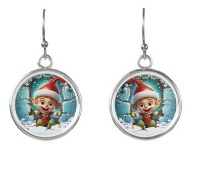 Christmas Elf Earrings