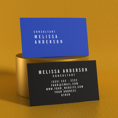 Professional Modern Minimalistic Cerulean Blue Business Card.png