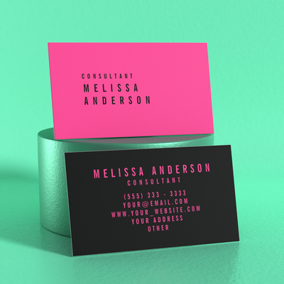 Professional Modern Minimalistic Brilliant Rose Business Card.png