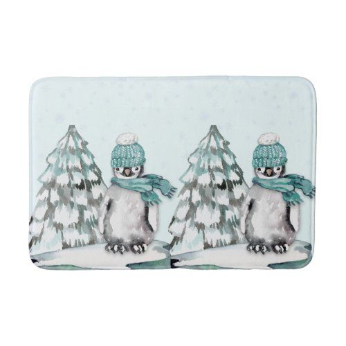 cute_watercolor_penguin_pine_trees_christmas_bath_mat-r3e7e38ef0eae4bb0887527be6b5a20d5_zdpjk_1024.jpeg