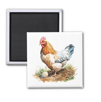 Rooster Refrigerator Magnet