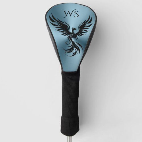 metallic_teal_blue_black_phoenix_monogram_initials_golf_head_cover-rf0154aced3e9493497e06820ff1dba70_6cx85_1024.jpeg