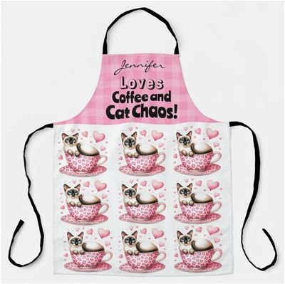 Siamese Cat Apron