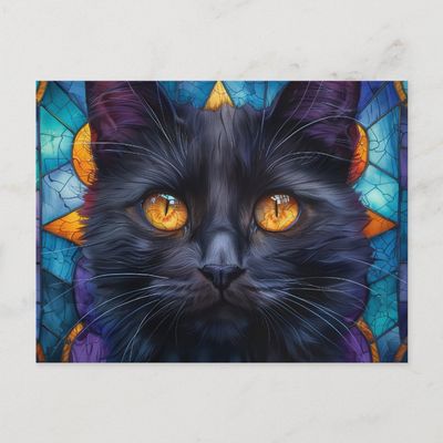 whimsical_stained_glass_black_cat_postcard-r12618e612878496c978dca7cea1b2e32_qdey1_1024