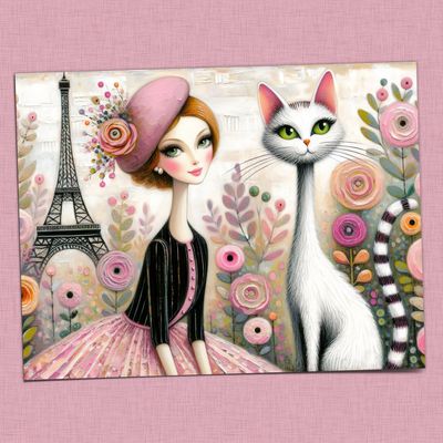 whimsical_parisian_lady_with_slender_white_cat_postcard-r_xt8vye_1024