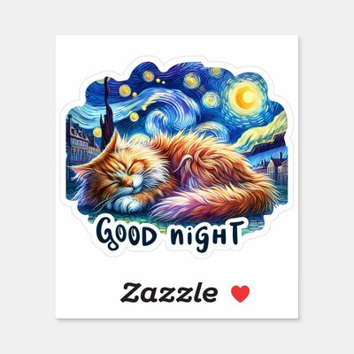 good_night_cute_whimsical_ginger_cat_sticker-r053cab2aebe3475dbbff085fb659f92f_07ca2_1024