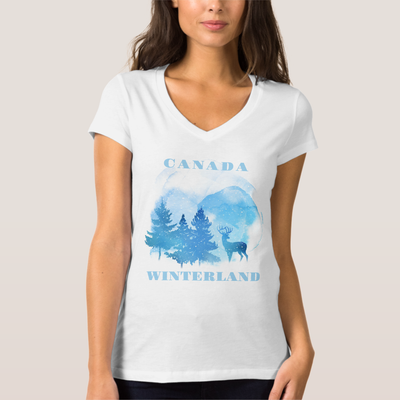 Canada Winterland tshirt