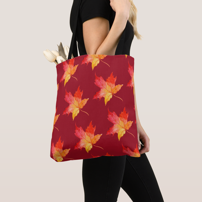 Beautiful Canadian fall shoulder bag