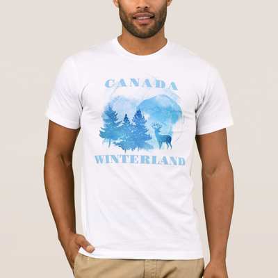 Canada Winterland tshirt