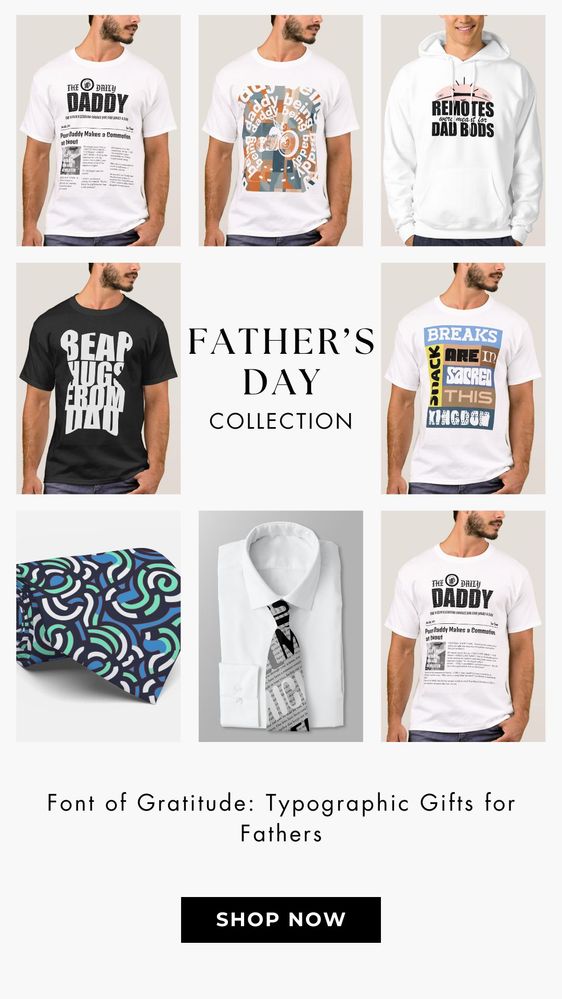 Honor Dad with Heartfelt, Typographic Keepsakes