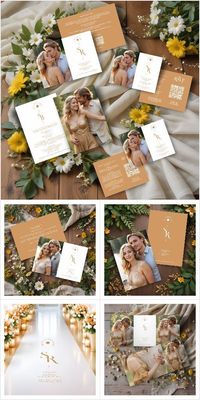 Exquisite Chic Minimalist Gold Wedding Initials.jpeg