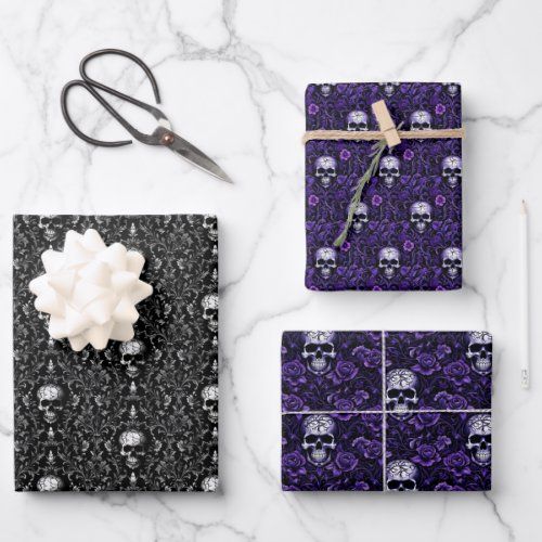Skulls and Flowers of Goth
