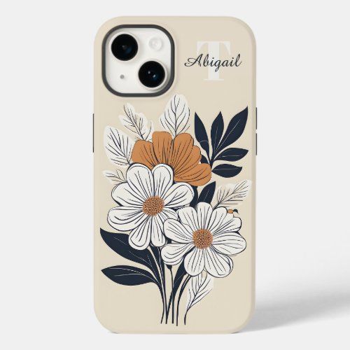 Boho Floral Drawing