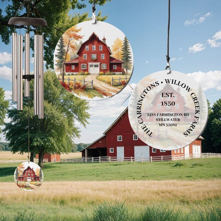 Exquisite Rustic Barn Classic Farmhouse Style Wind Chime.jpeg