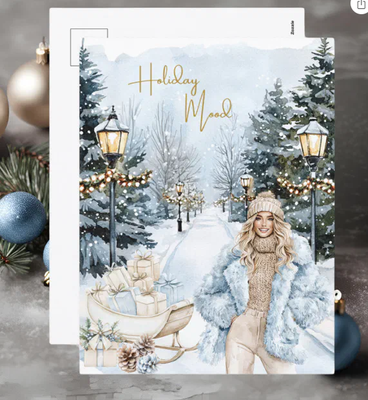 Holiday Mood Winter Blue Postcard.png