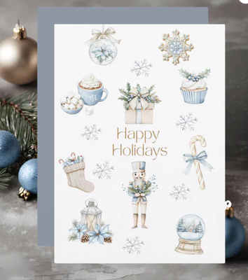 Blue Winter Happy Holidays Card.png