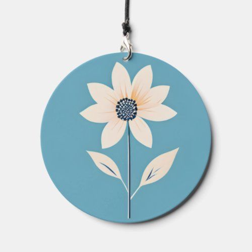Simple Minimalist Flower Wind Chime