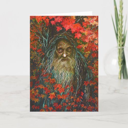 The Forest Spirit Halloween Card
