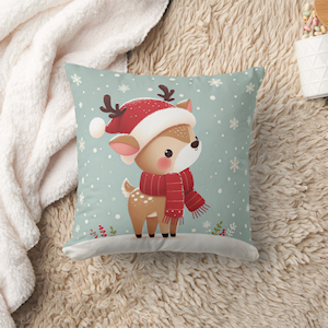 Zazzle Reindeer Christmas Throw Pillow (Blanket).png