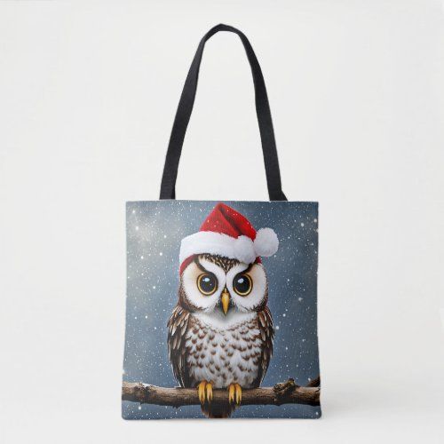 A Cute Christmas Owl