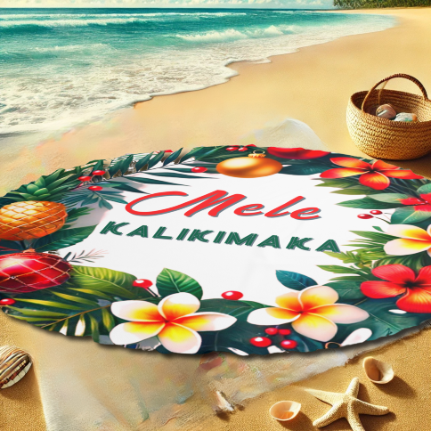 Round Beach Towel