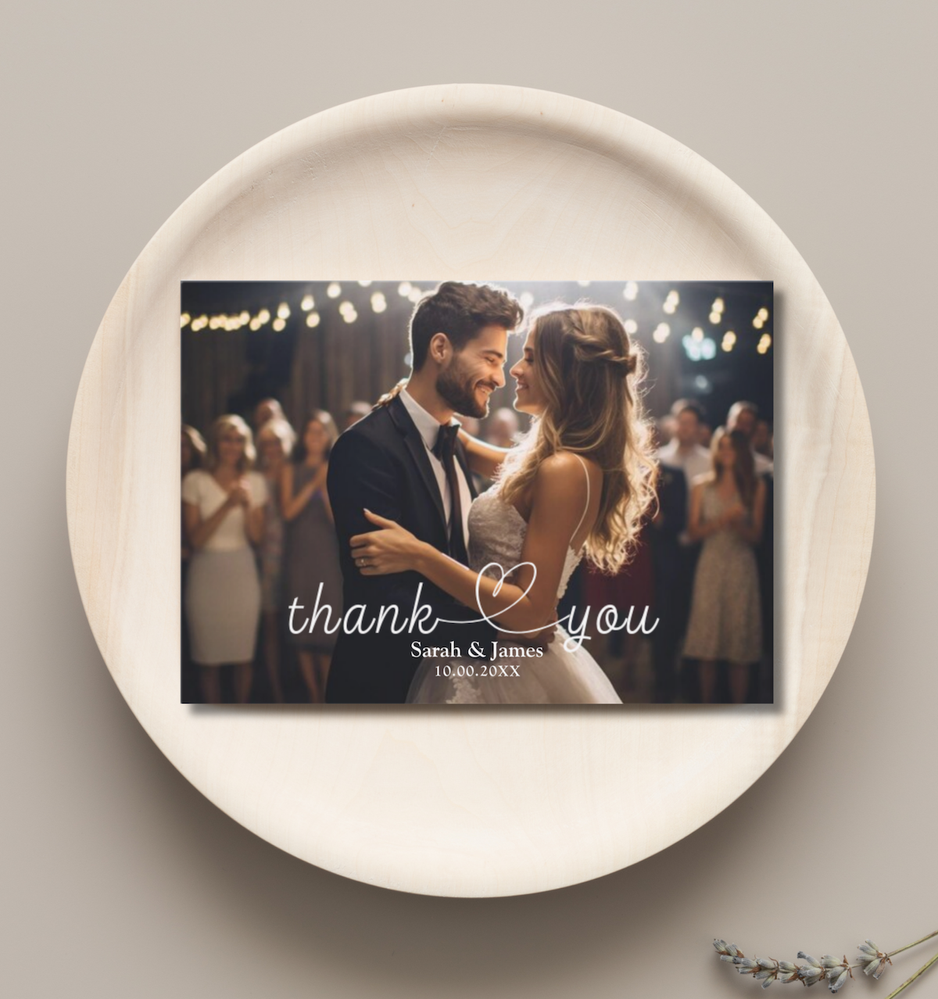 Modern Simple Photo Thank You Wedding Note Card copy.png