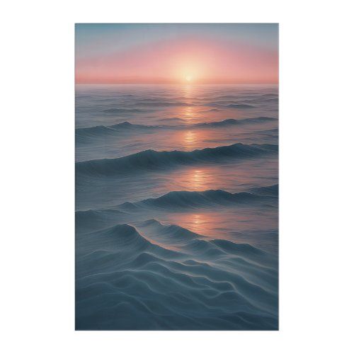 Peaceful Ocean Acrylic Print