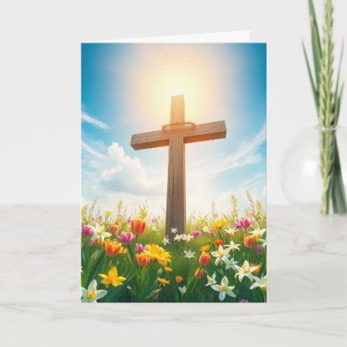 Easter Cross and Halo