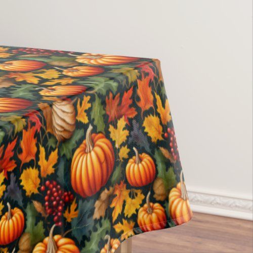 Pumpkins in the Leaves