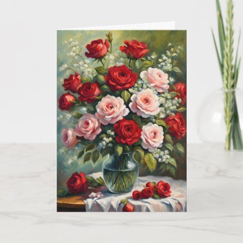 Pink and Red Rose Bouquet valentine