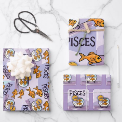 pisces zodiac sign wrapping paper.png