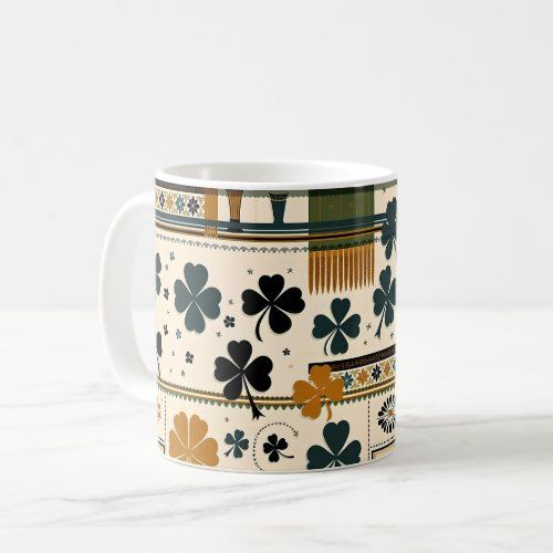 St. Patrick's Day Motifs mug
