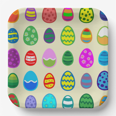 Zazzle Easter Eggs Paper Plates (Front)(1).png