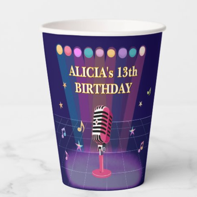 Karaoke party paper cup.png