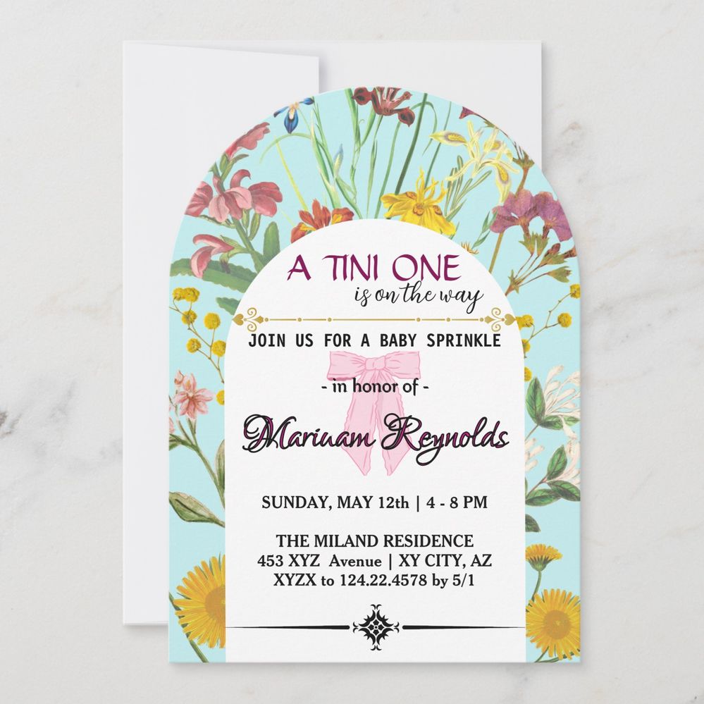 Zazzle Tini One _ Espresso Martini Baby Shower Elegant Invitation (Front).jpg