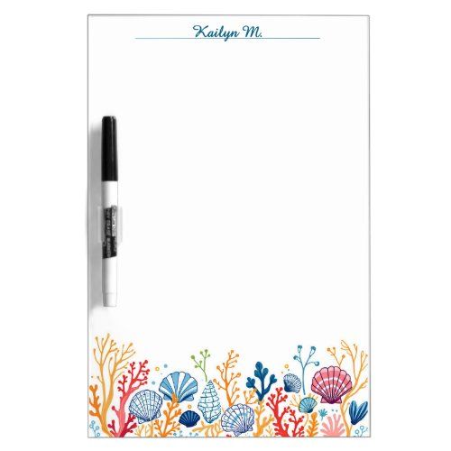 Shell and Coral Border