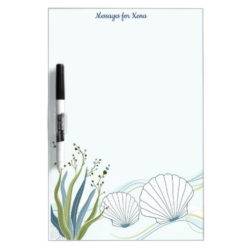 Shells and Seaweed Border