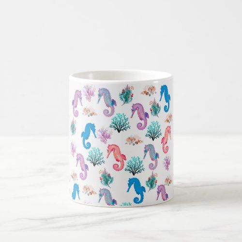 Lovely Seahorses mug