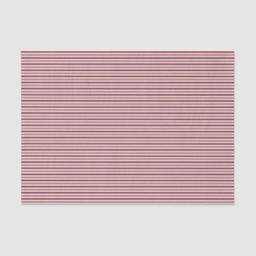 Red Toile de Jouy Companion Stripes tissue paper