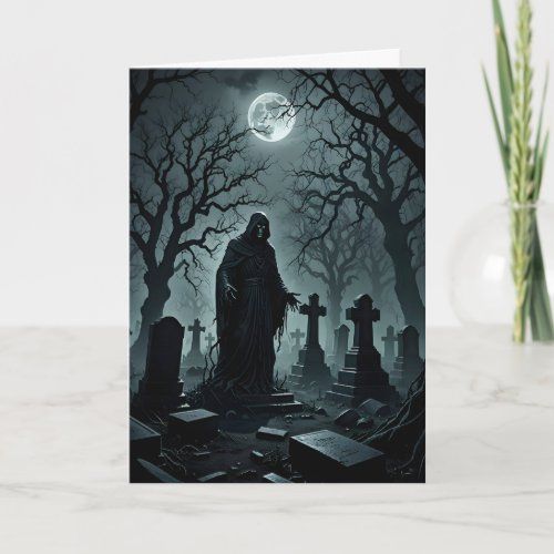 Wraith in the Graveyard card