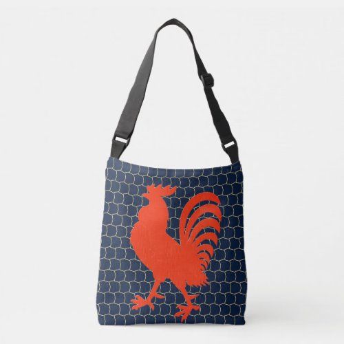 little red rooster tote bag