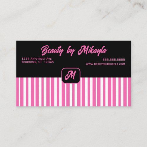 Pink and White Stripes