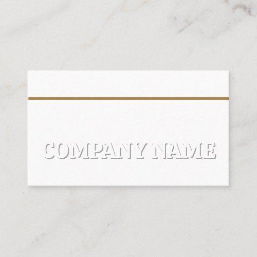 White on White Gold Bar