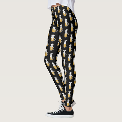 Zazzle Spooky Halloween Ghost Leggings (Left).png