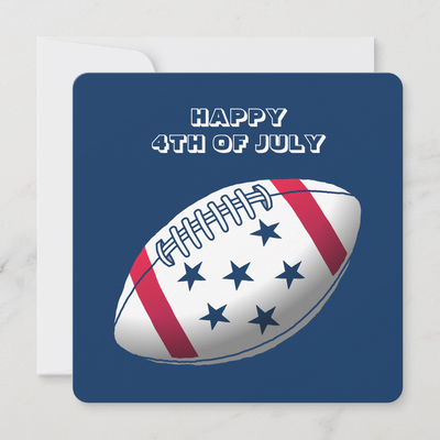 Zazzle Happy 4th of July Football Holiday Card (Front).png