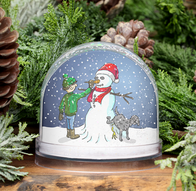 Zazzle Making a snowman snow globe (Winter).png