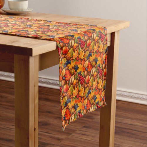 Autumn Forest Harvest table runner
